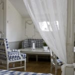 Svit med öppen spis och bubbelbad - lyxboende på Tällbergsgården