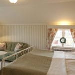 Dubbelrum i huvudbyggnaden